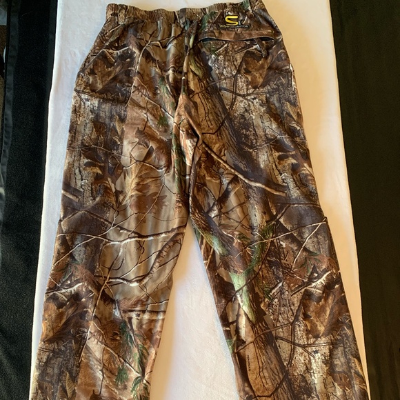 Team Whitetail Scent inhibitor Zip Leg Camo Mens Pants Size Large Hunting - Picture 1 of 8